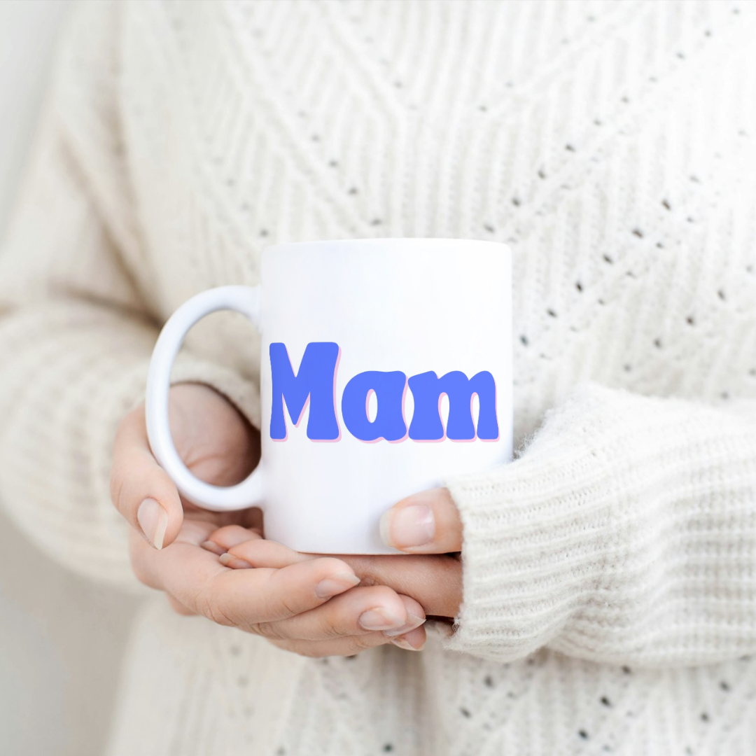 Blue Mam Mug