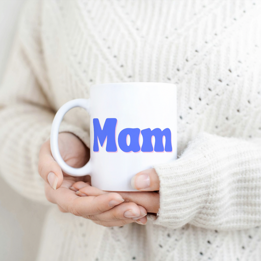 Blue Mam Mug