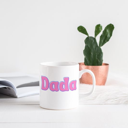 Pink Dada Mug