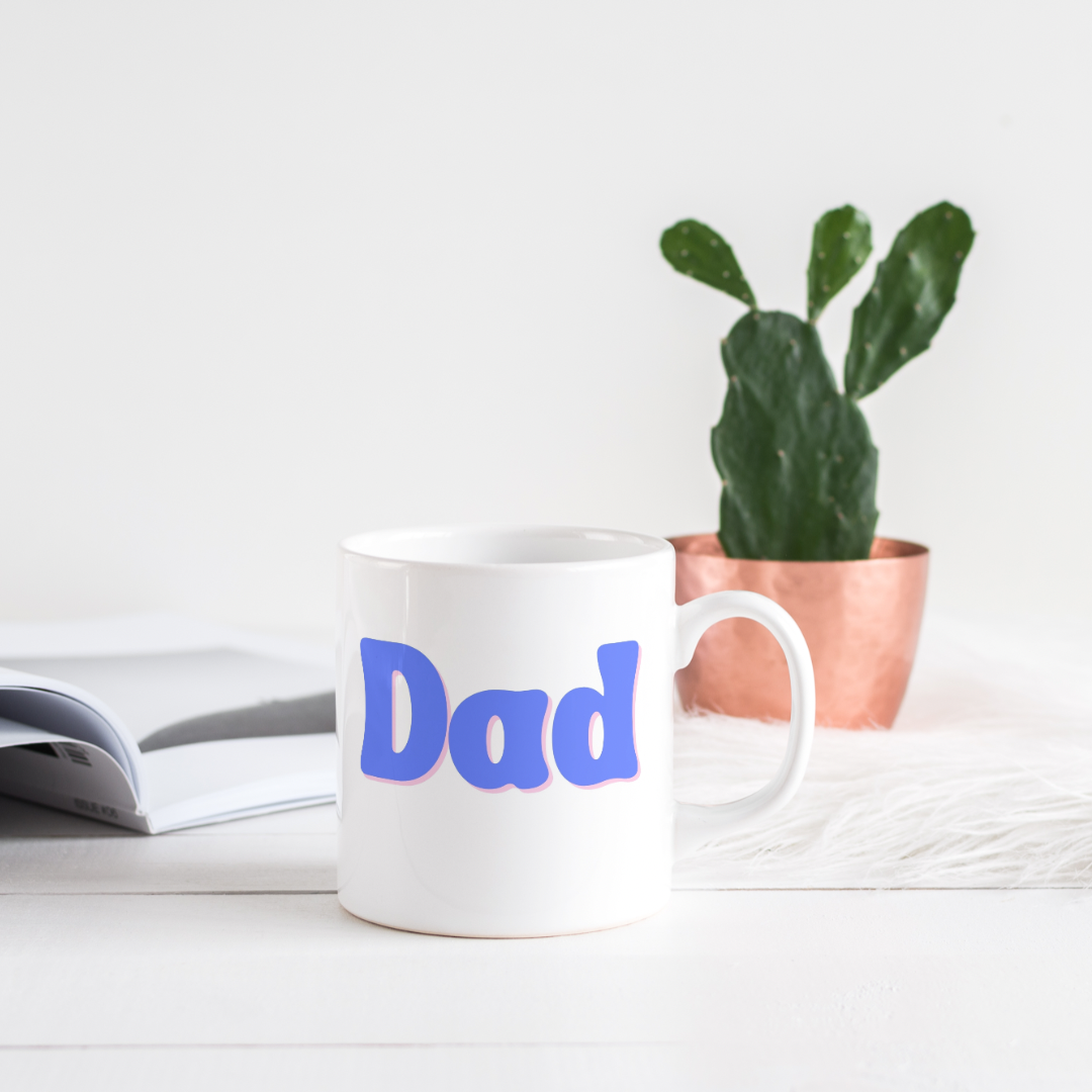 Blue Dad Mug